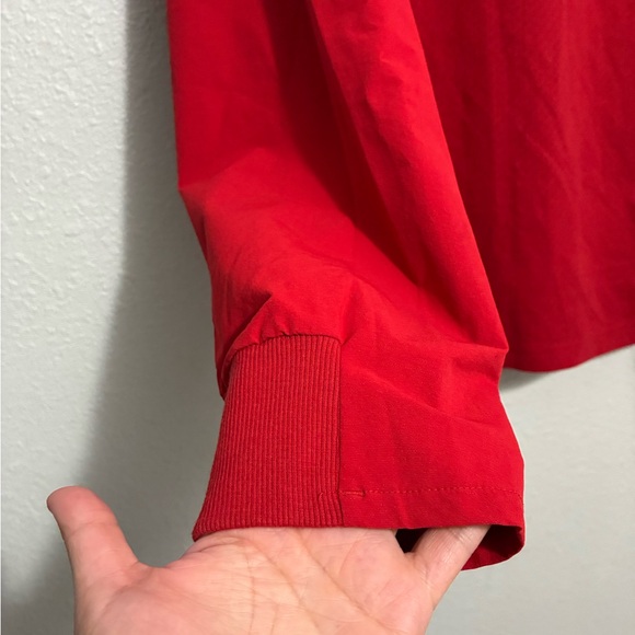 Adidas Bold Red Zip-Up Jacket XL - Picture 6 of 8